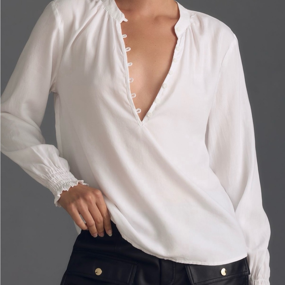 Anthropologie Cloth & Stone Henley Shirt